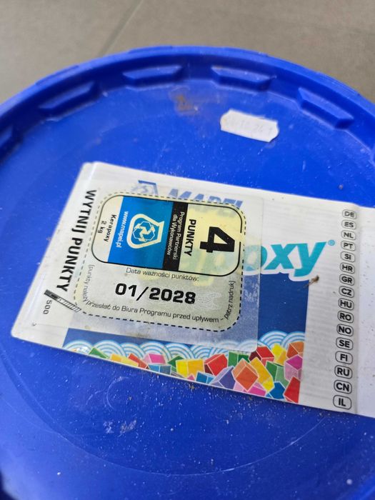 Mapei Kerapoxy 12kg SZARY (6 wiaderek po 2KG)