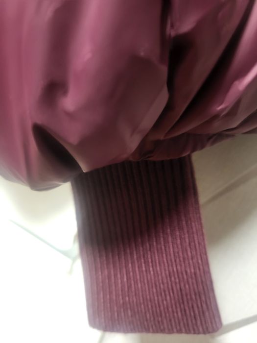 Kurtka puchowa burgund