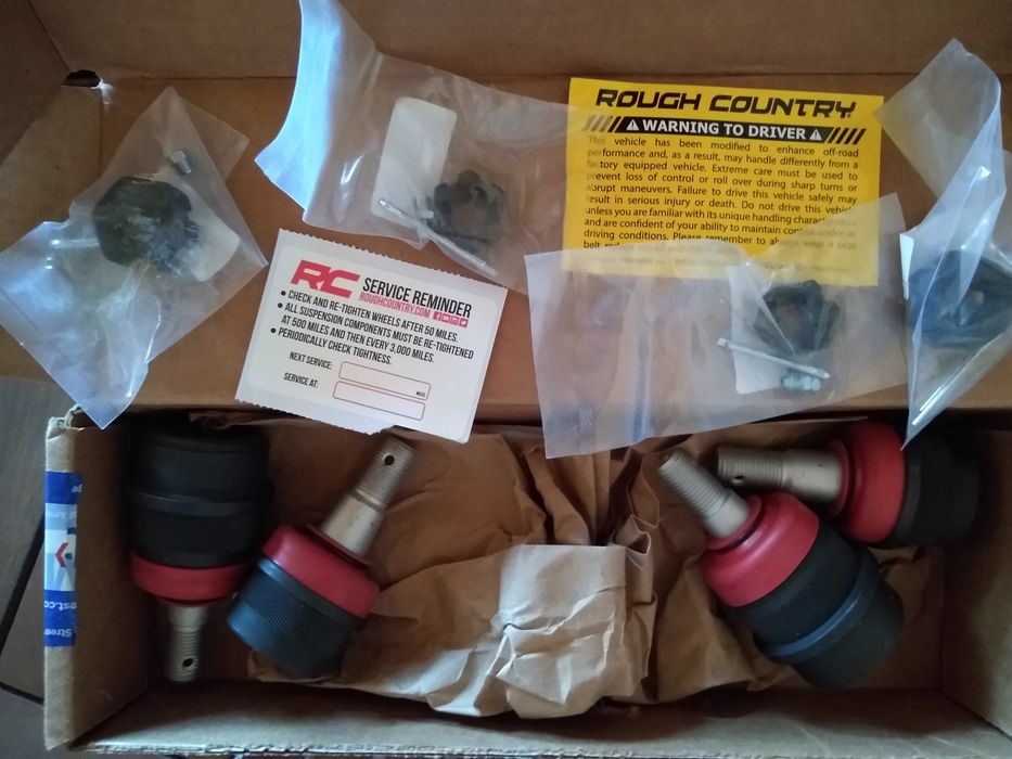 Кульові опори Rough Country 
Made in USA
до JEEP WRANGLER JK