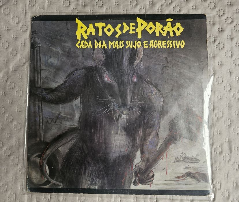 Raro Disco de vinil Ratos de Porão