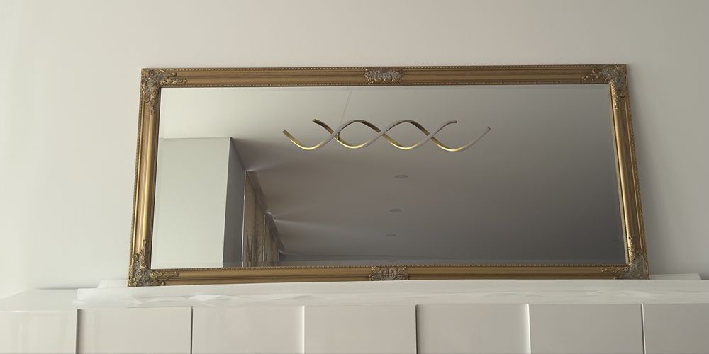 Espelho 72x162 dourado