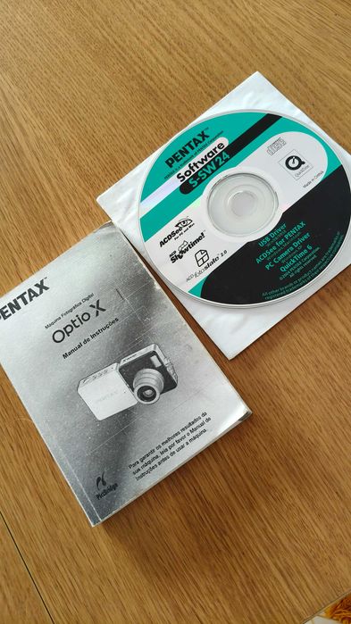 PENTAX OPTIO X - Completa | Caixa original | Totalmente funcional | Rara