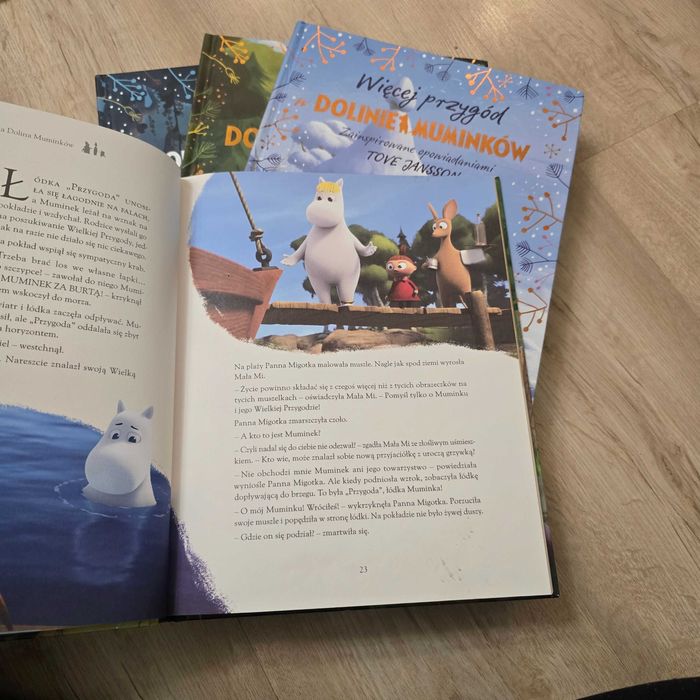 Seria książek o muminkach
