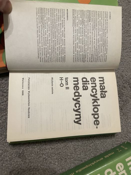 Mała encyklopedia medycyny. Tom I,II,III