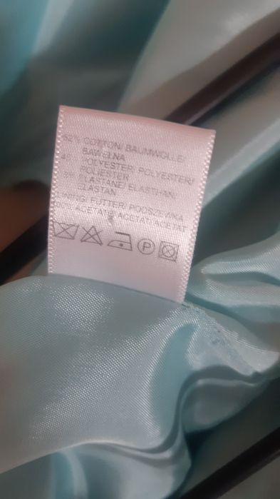 Sukienka Simple 34-36,  błękitna