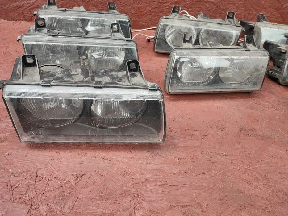 bmw e36 compact oryginalne lampy przednie lewa / prawa o nr. 63 12 8 3
