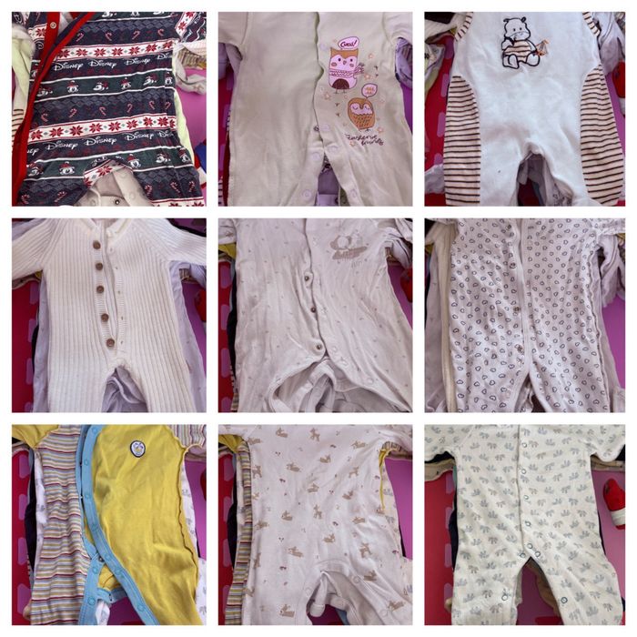 Великий пакет дитячих речей від 0-3 місяців