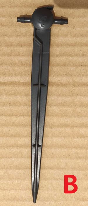 Gotejadores vasos ou jardim com aste-Geolia- Para tubos de 4-6 mm