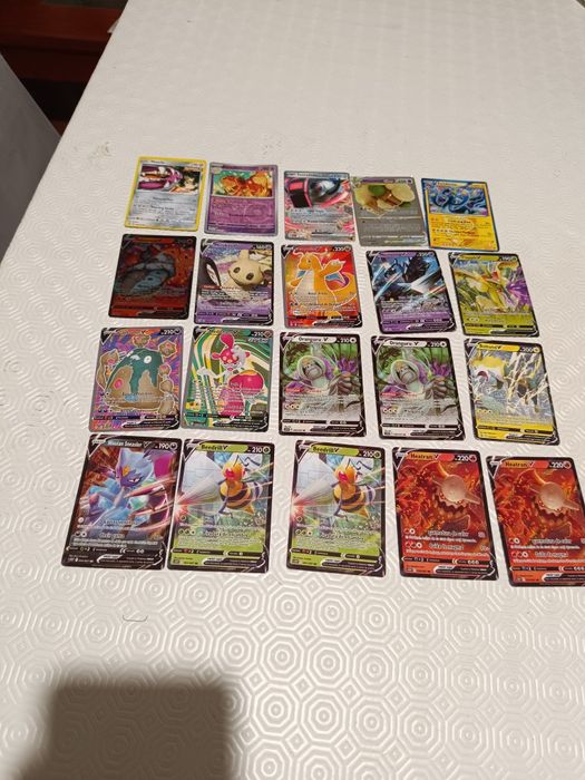 Cartas raras pokemons