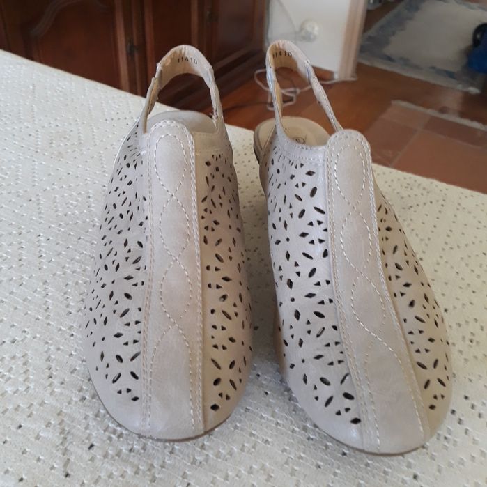 Sandały ze skóry naturalnej