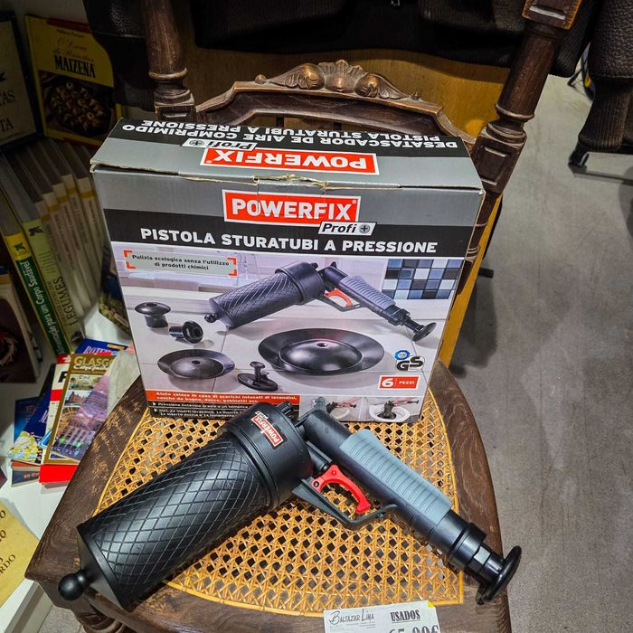 Powerfix Profi – Desentupidor de Ar Comprimido – 6 Peças – IAN 298875