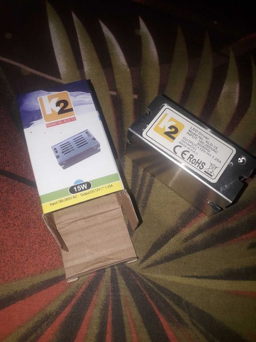 Блок живлення 12v/15Вт