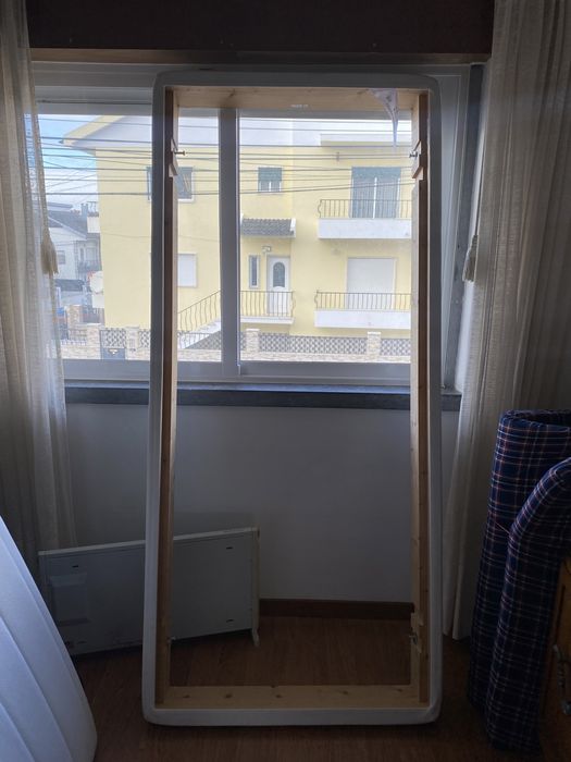 Cama Sommier SULTAN Ikea 90x200, estrado e colchao