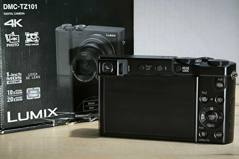 Panasonic Lumix TZ-101 wizjer 20Mpix
