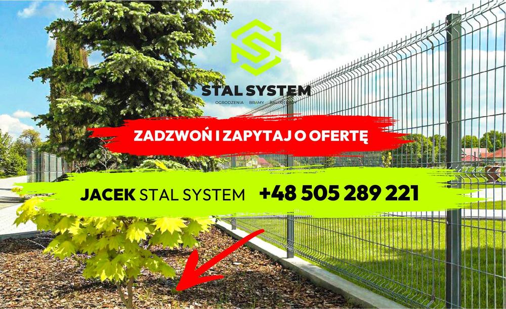 Ogrodzenia Panelowe 3D - Sprzedaż DETAL & HURT - MONTAŻ TRANSPORT