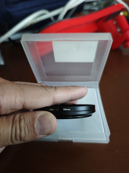 Filtro de Densidade Neutra (ND) para Objetiva