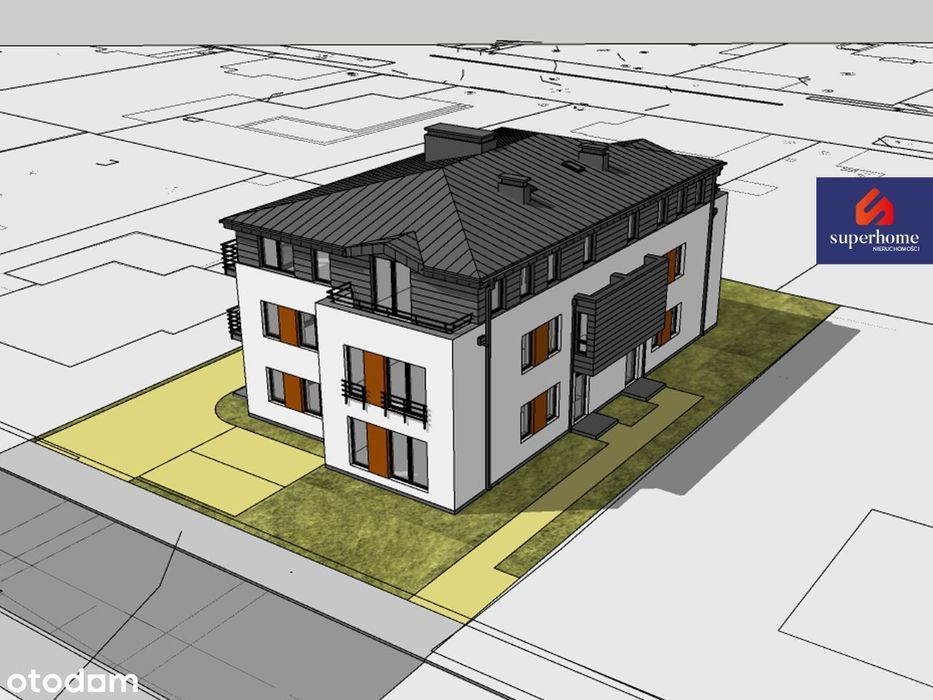 Działka z Pozwoleniem na Budowę - Ruda Pabianicka - Widok 3