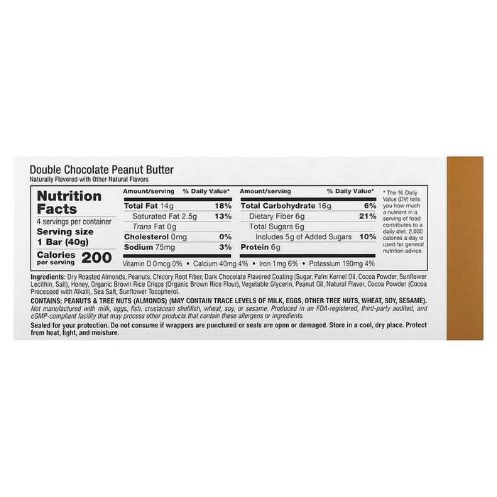 California Gold Nutrition Foods батончики снеки