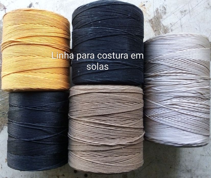 Linha Costura Coats & Linha cera cozer manual & Linha Golf Coats