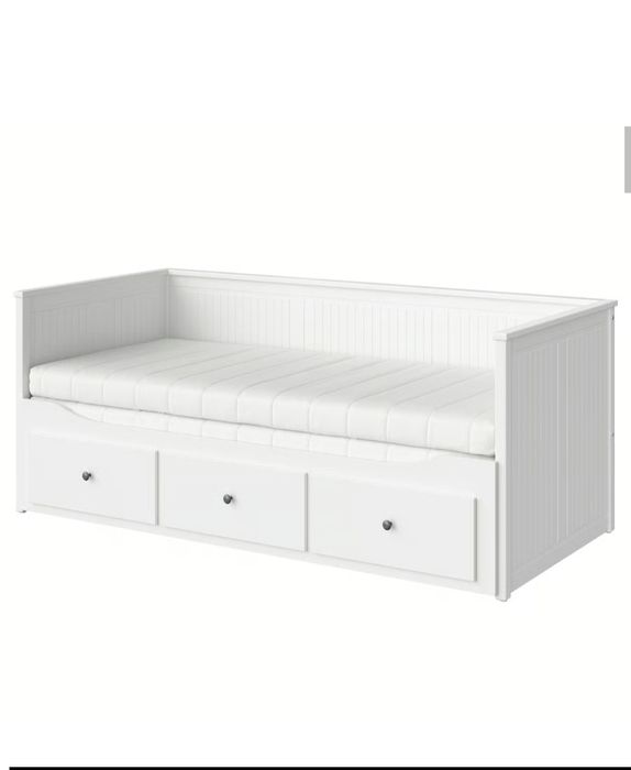 REZERWACJA  Łóżko HEMNES rozsuwane  z materacami. TRANSPORT