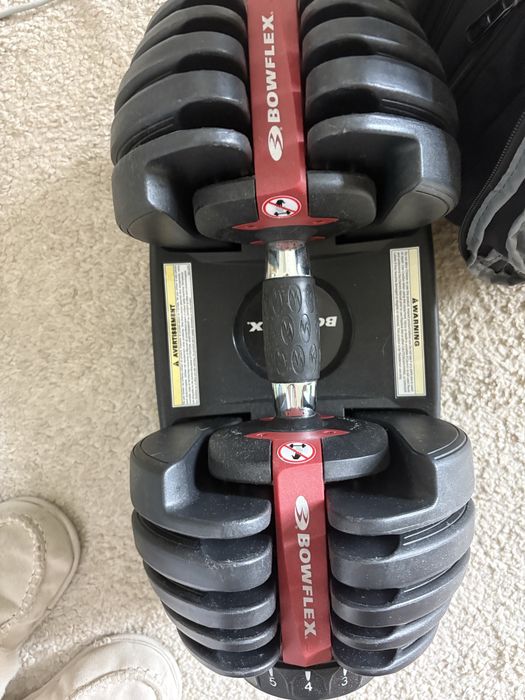 Halteres ajustáveis Bowflex SelectTech – compactos e versáteis