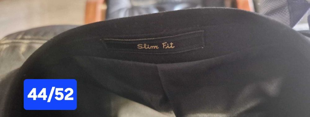 Fato homem cinza escuro Suits Inc.,slim fit.Calças 44 e blazer 52