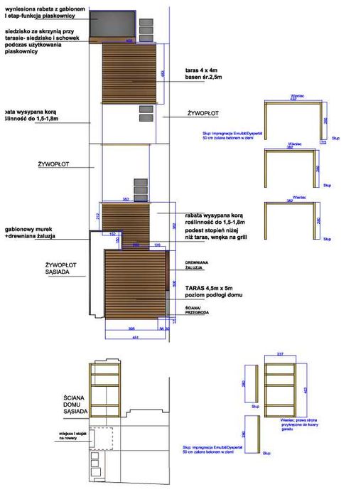 tarasy drewniane i kompozytowe, zadaszenia tarasu,