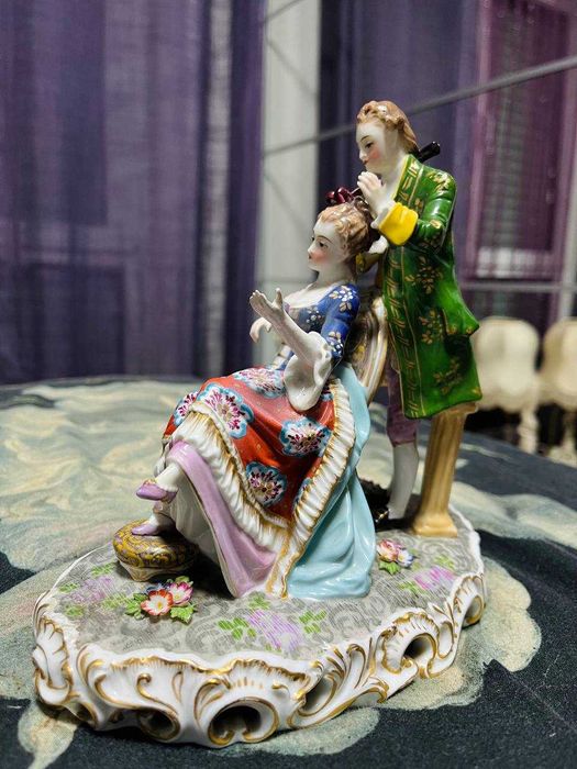 Ludwigsburg porcelanowa figurka