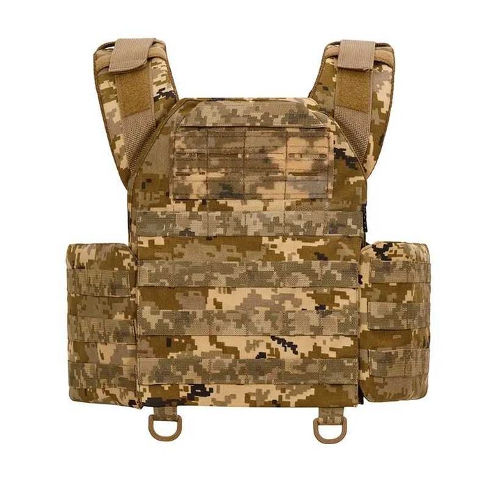 Бронежилет 6 класу ДСТУ Піксель Вага 6.2 кг Виробництво УКРАЇНА