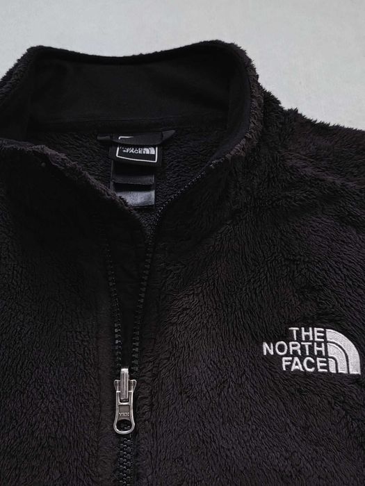 The North Face Teddy Fleece Jacket Womens Sherpa - Black
