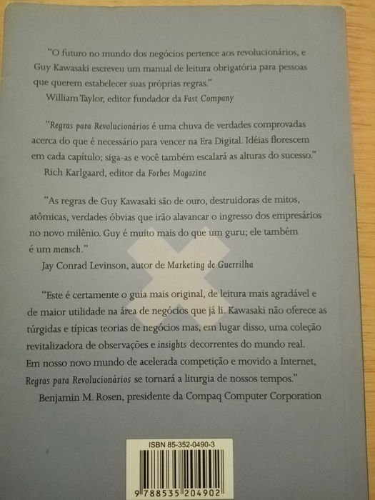 Regras para revolucionários, métodos inovadores para marketing