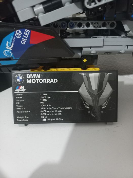 Mota (bmw 1000rr) réplica