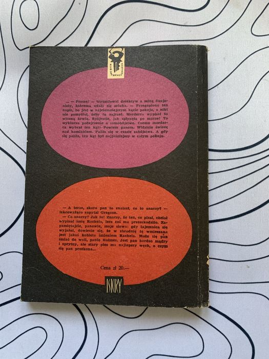 Książka studium szkarłatne - Artur Conand Doyle