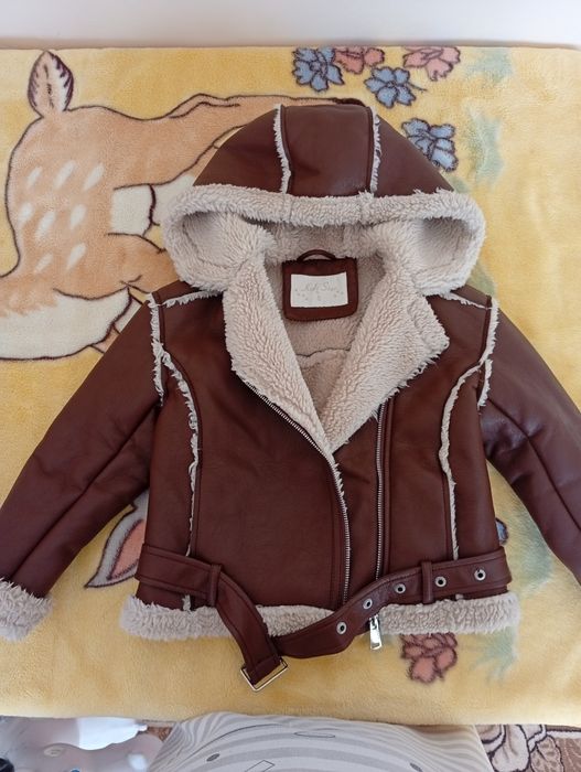 Куртка Косуха утеплена для дівчинки