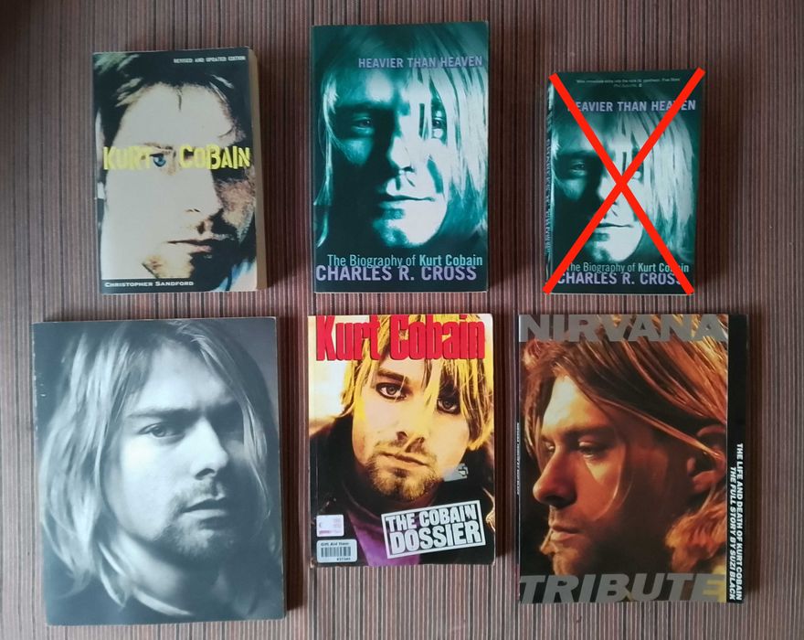 Livros Kurt Cobain + Nirvana