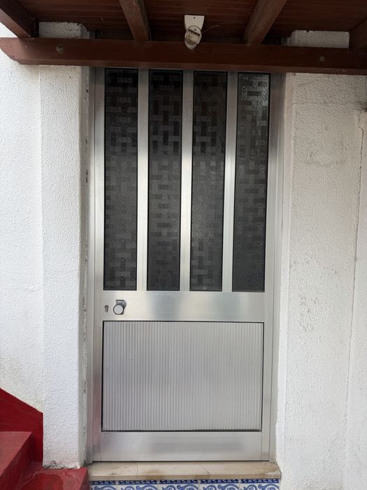 Porta de aluminio