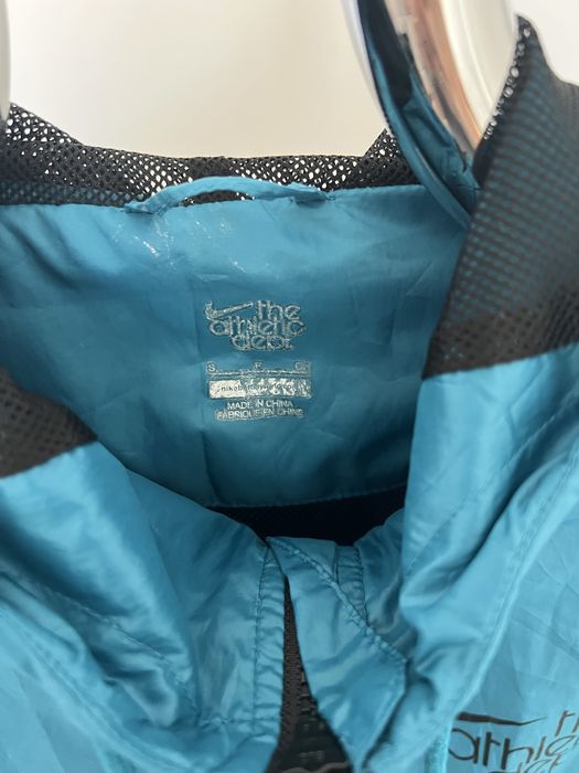 Kurtka Nike Athletic Dept wiatrówka sportowa turkusowa, rozmiar S