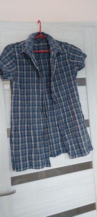 Bluzka top koszula długa S M Greenpoint