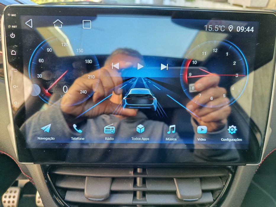 Radio Android 10polegadas 208 2008 com modura