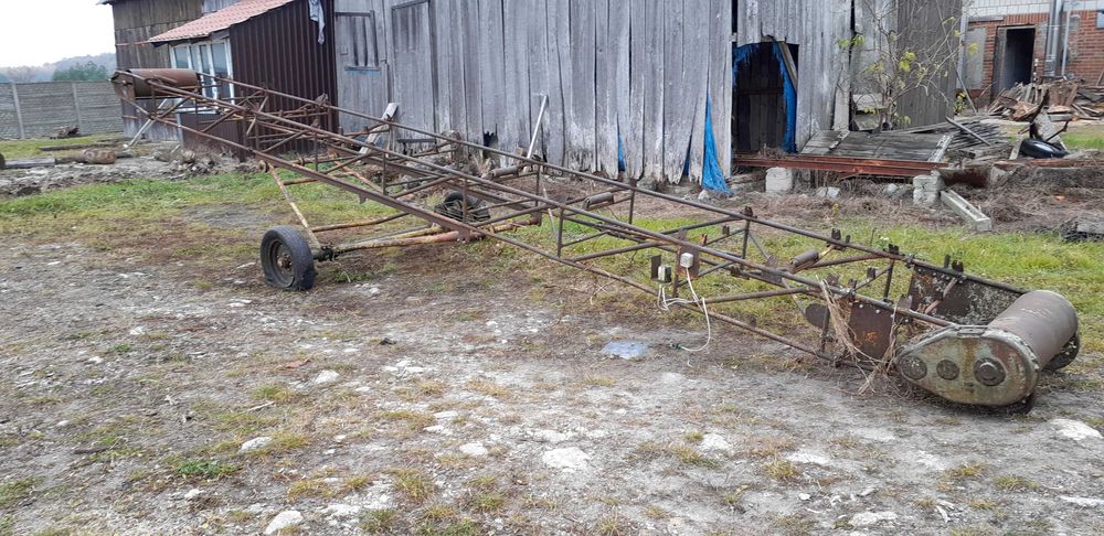 Przenośnik taśmowy 60cm, 10mb, niekompletny