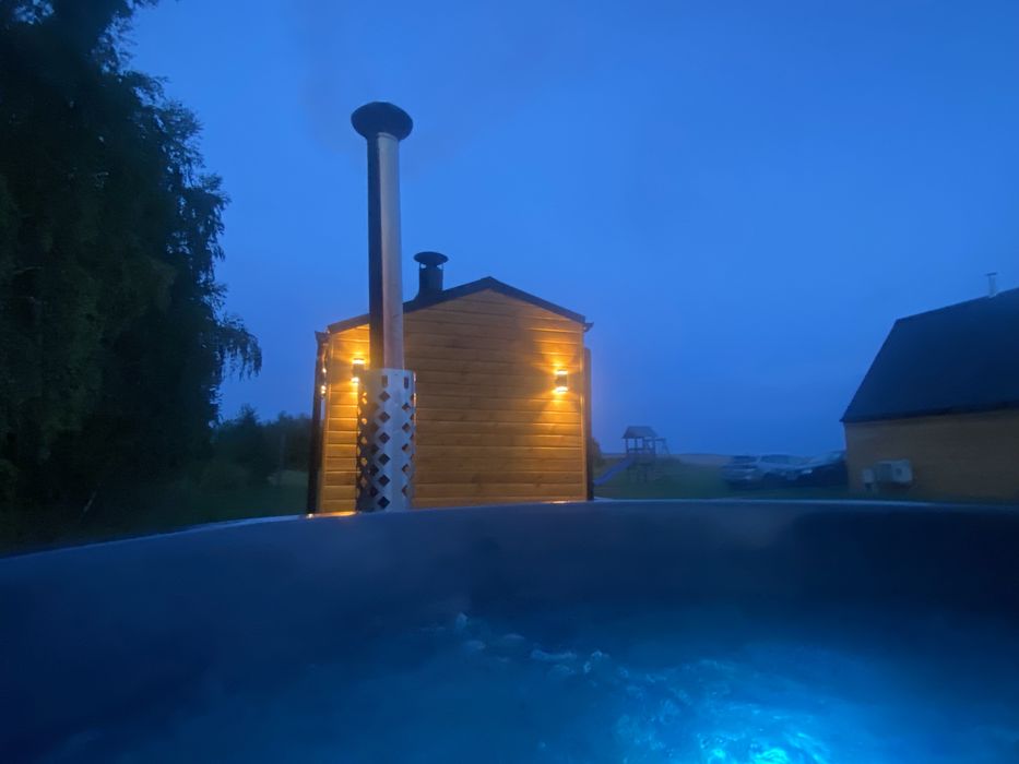 Domek na Roztoczu Sauna  & Jacuzzi, kominek Horyniec-Zdrój
