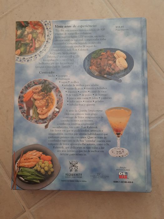 Livro culinária "Cozinha simplesmente deliciosa 2"
