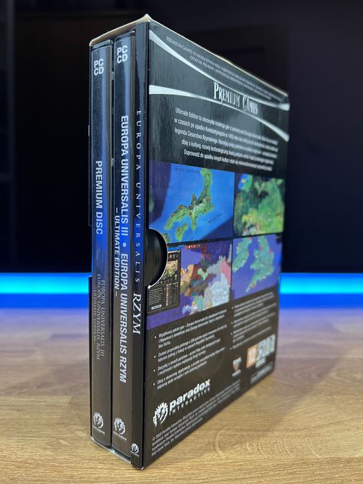 Europa Universalis III 3 + Rzym (PC PL 2009) wydanie Premium Games