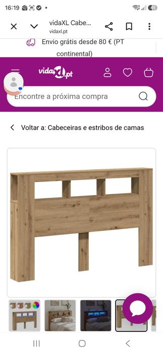 Cabeceira de cama NOVA