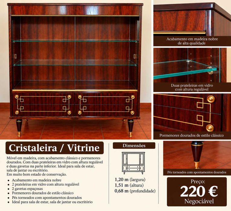 Cristaleira / Vitrine