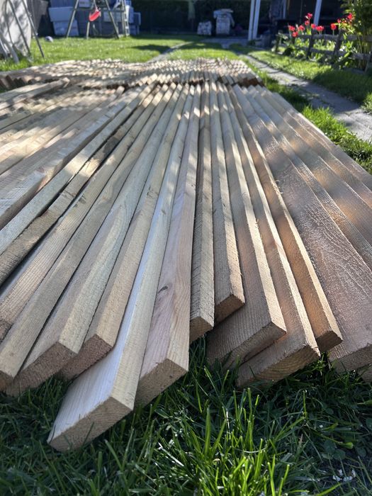 Deski paletowe wymiar 220 x 10 x 2.5. 300 sztuk. 12 ZŁ Sztuka