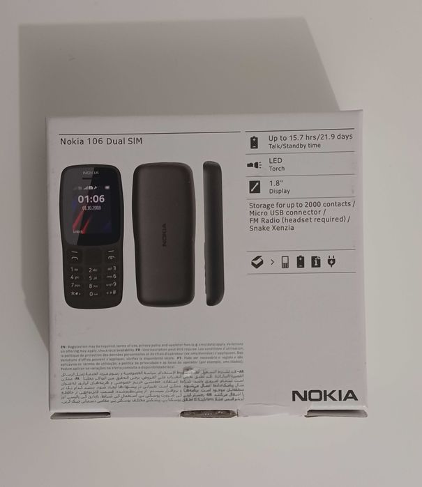 Nokia 106. Rigorosamente Novo