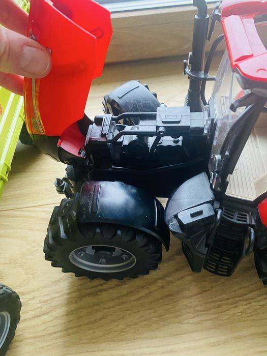 Teaktor i przyczepa Bruder