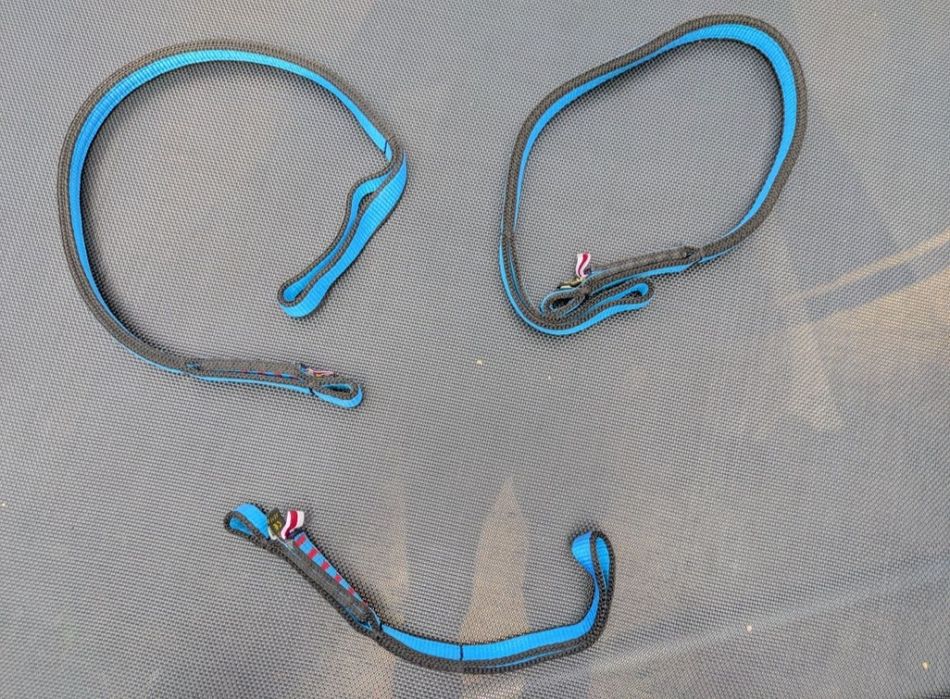 3 lonże wspinaczkowe