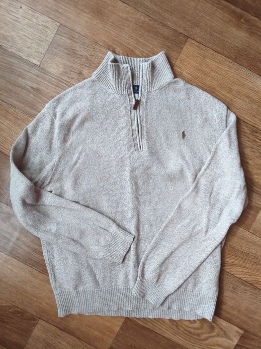 Светр Polo Ralph Lauren світлий M - L бавовна